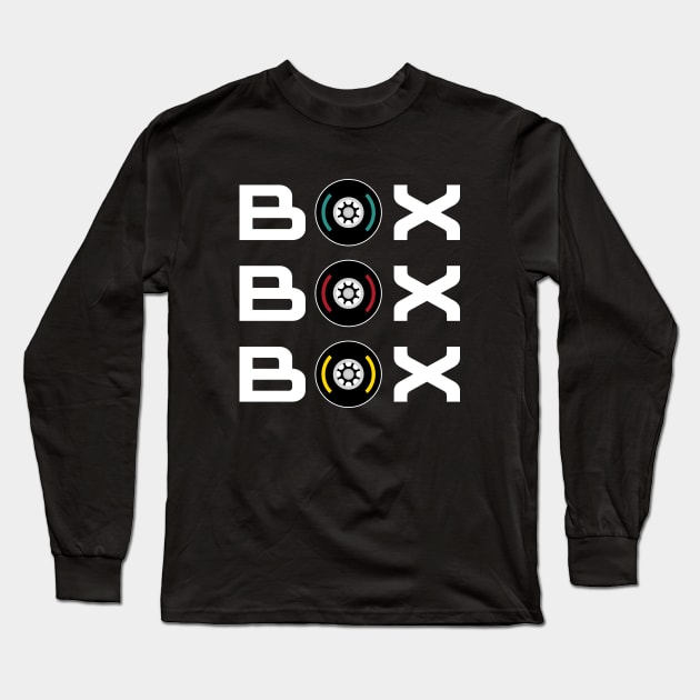 Box Box Box! Long Sleeve T-Shirt by Mollie